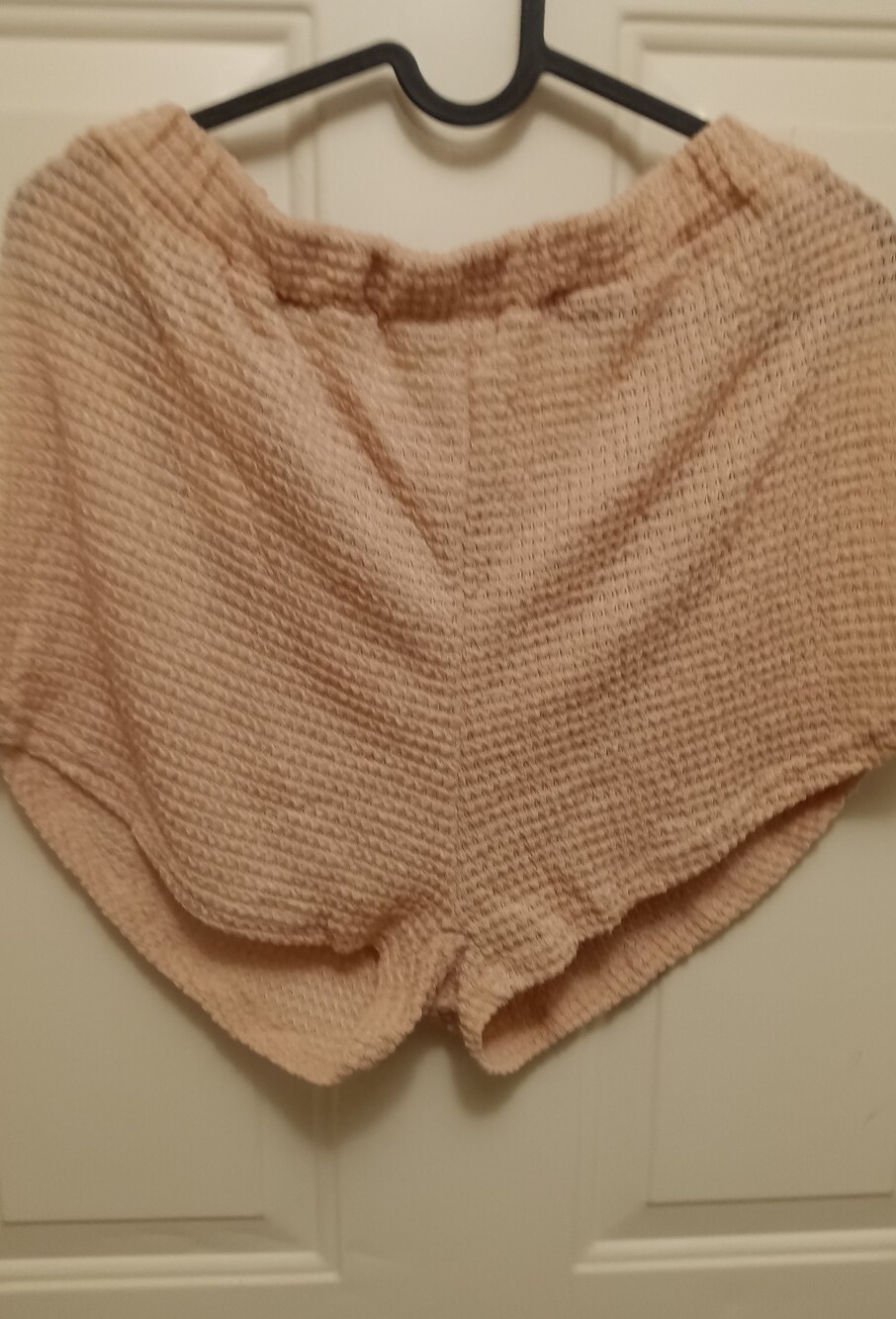 Nwt Cupshe Textured Knit Lounge Shorts - Blush